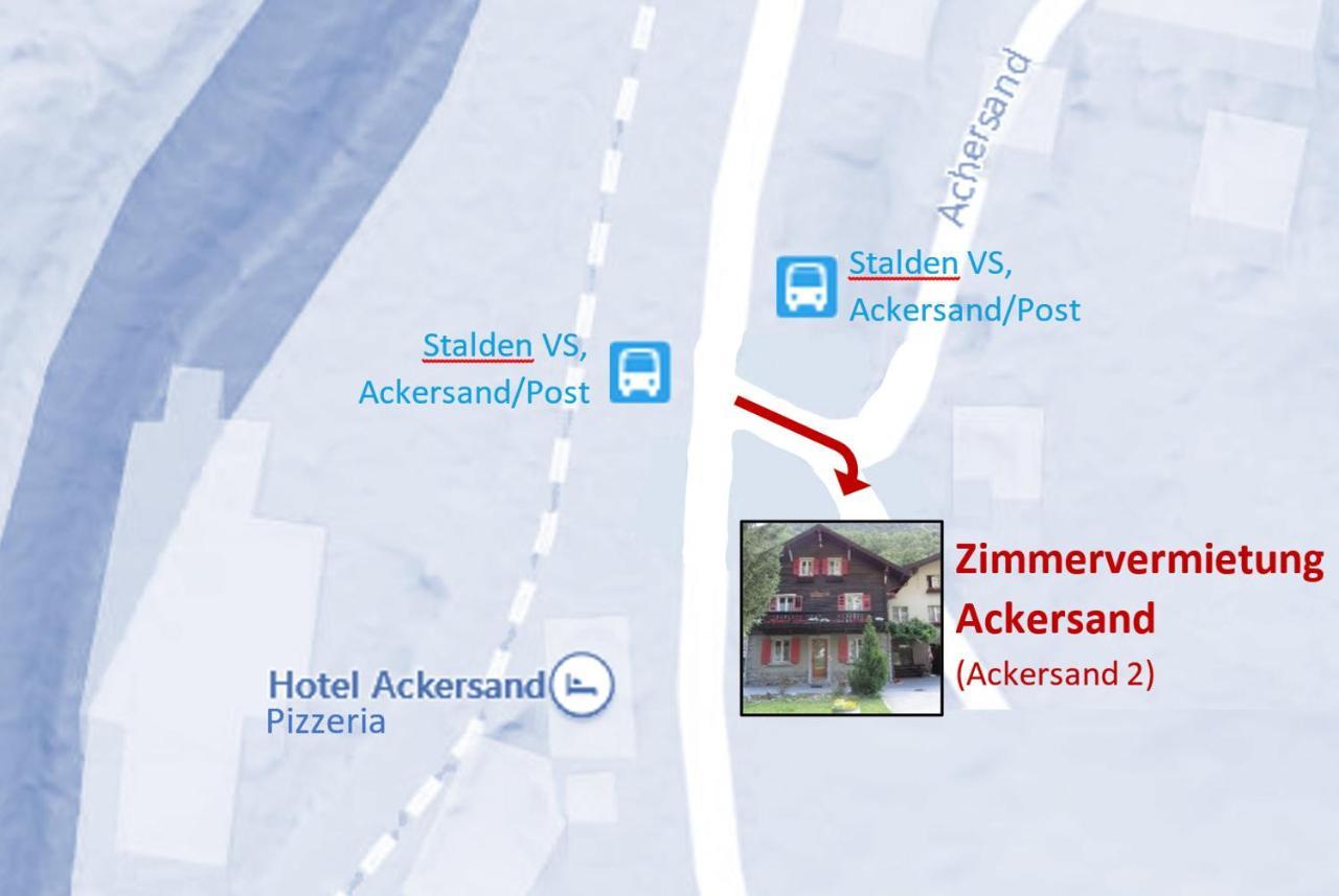 Zimmervermietung Ackersand Stalden Luaran gambar